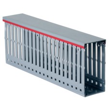 Короб перфорированный, серый RL12 60x60 мм DKC 00108RL