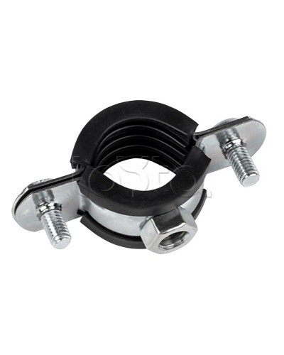 Хомут стальной 1/2 (20-24 мм), с уплотнителем EKF (hsu1012) в Коломне Стяжки-хомуты Pintop.ru