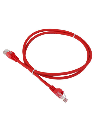 Патч-корд LANMASTER LSZH UTP кат.5e, 4.0 м, красный LANMASTER LAN-PC45/U5E-4.0-RD в Коломне Патчкорды (медные) Pintop.ru