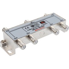 Делитель ТВх6 под F-разъем, 5-1000МГц, Silver (7 F-разъемов в комплекте) REXANT 05-6104