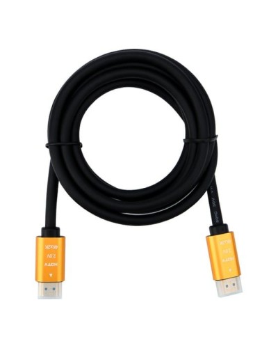 Кабель HDMI - HDMI 2.0, 2м, Gold REXANT 17-6104 в Коломне Системы видеонаблюдения Pintop.ru