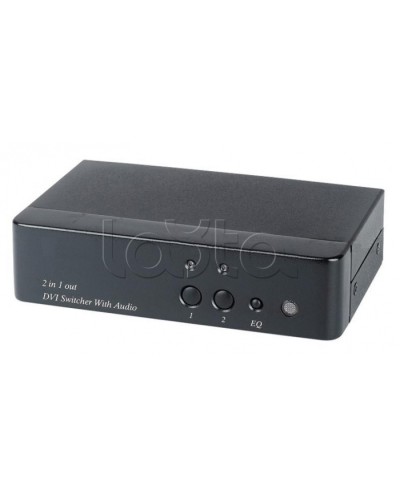 Коммутатор DVI и аудио сигналов SC&T DS02A в Коломне Видеоусилители, Модуляторы, Делители Pintop.ru